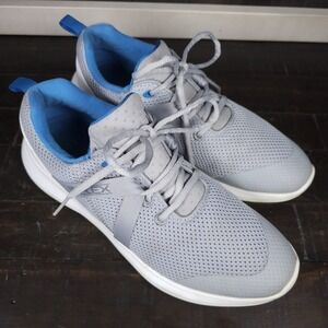 Footjoy FJ Flex Mens US 8.5M Grey Low Top Lace Up Solid Golf Sneakers Shoes‎
